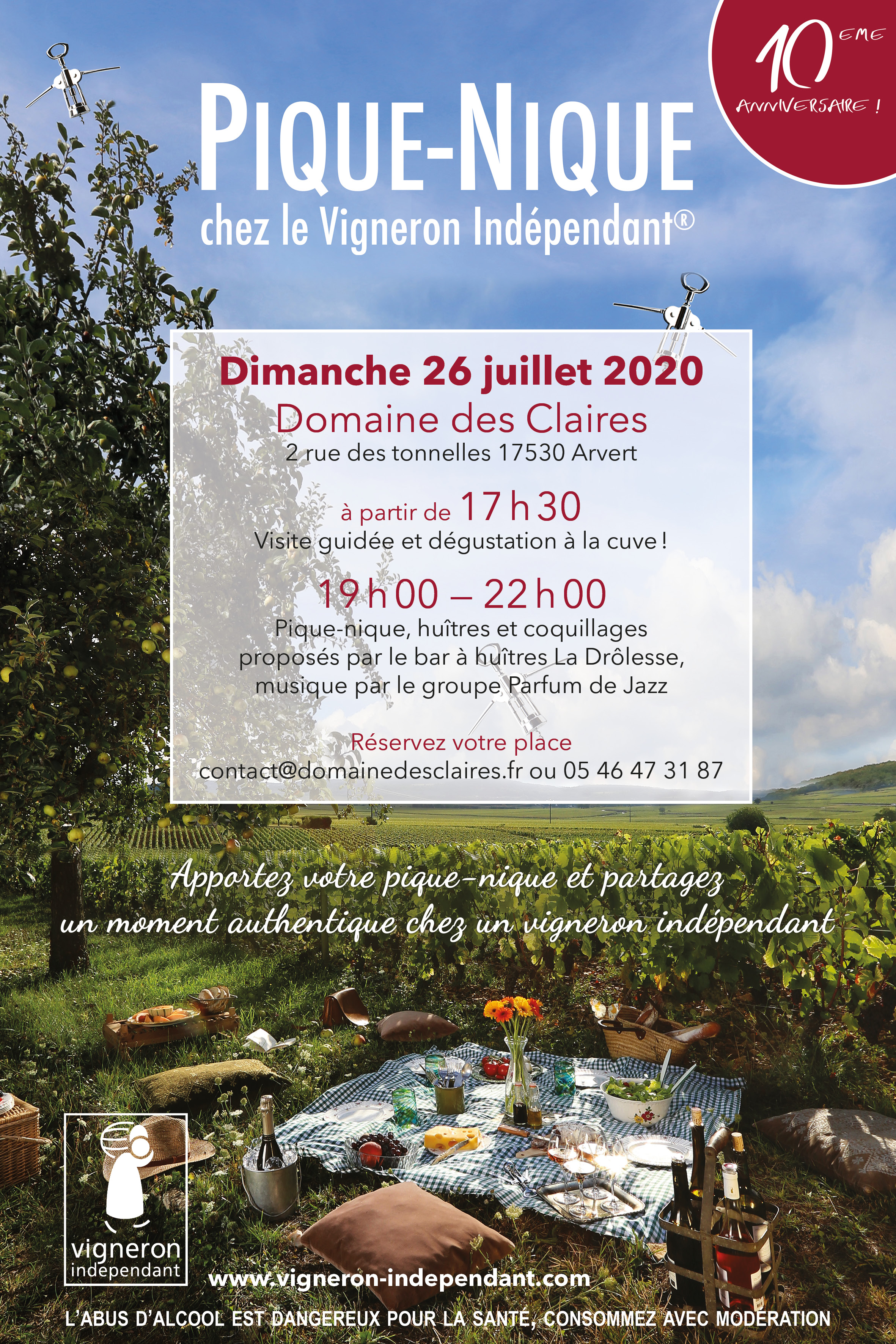 Dimanche 26 Juillet Pique Nique Au Domaine Des Claires Domaine Des Claires Dimanche 26 Juillet Pique Nique Au Domaine Des Claires Domaine Des Claires